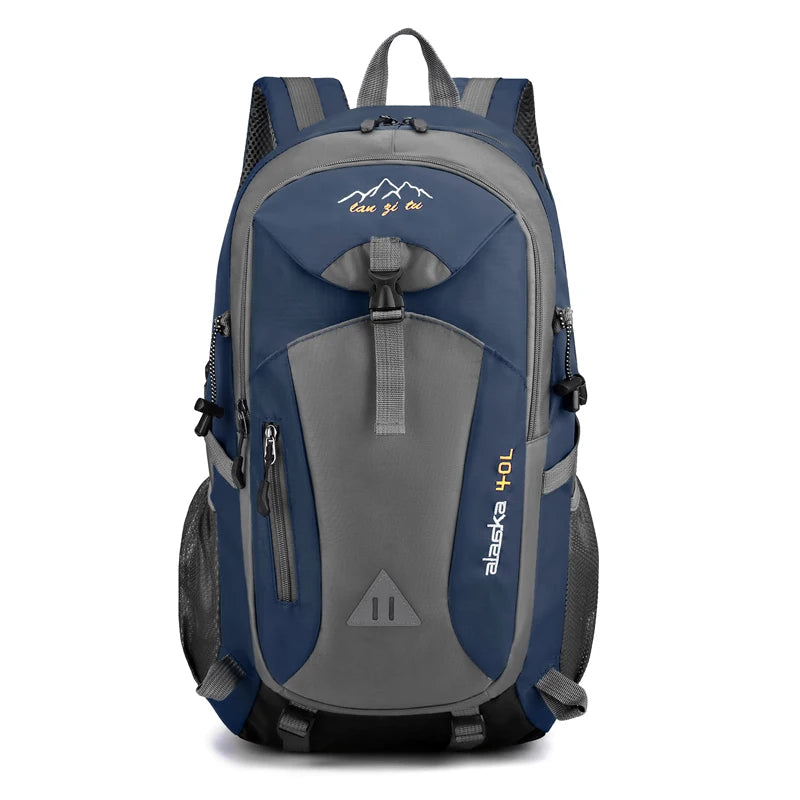 40L Hiking Backpack for Men & Women – Lightweight Outdoor Travel Daypack, Waterproof Camping Backpack with Multiple Compartments, Durable Sports & School Bag