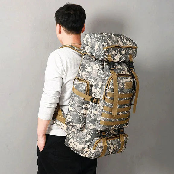 Multi-functional Outdoor Large Storage Backpack Travel Men Tactical Backpack