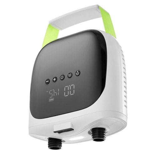 Paddle Board Pump, 20PSI High Pressure, Rechargeable Battery-Powered, Dual Stage Electric SUP Air Pump with Auto-Off and Deflation Function, Ideal for Inflatable Paddle Board, Tent and Mattress