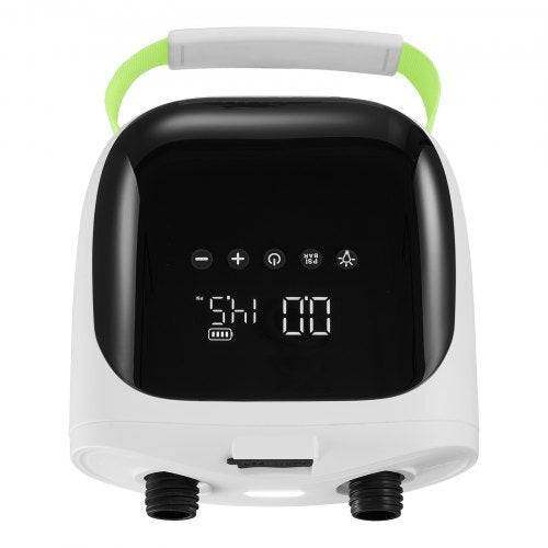 Paddle Board Pump, 20PSI High Pressure, Rechargeable Battery-Powered, Dual Stage Electric SUP Air Pump with Auto-Off and Deflation Function, Ideal for Inflatable Paddle Board, Tent and Mattress