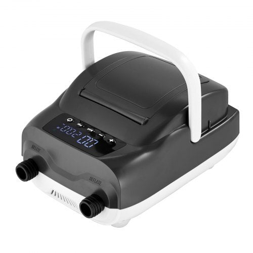 Paddle Board Pump, 20PSI High Pressure, Dual Stage Inflation & Deflation SUP Air Pump with Auto-Off Function and 12V DC Car Connector, Ideal for Inflatable Paddle Board, Tent and Mattress