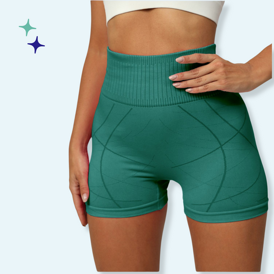 High Waist Active Shorts