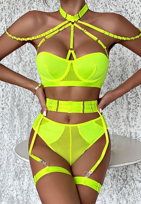 Stripe A Pose Bra Set