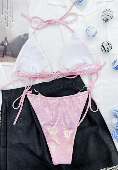 Shimmering Seas Metallic 2 Piece Bikini