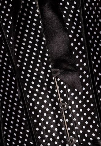 Strapless Polka Dot Corset