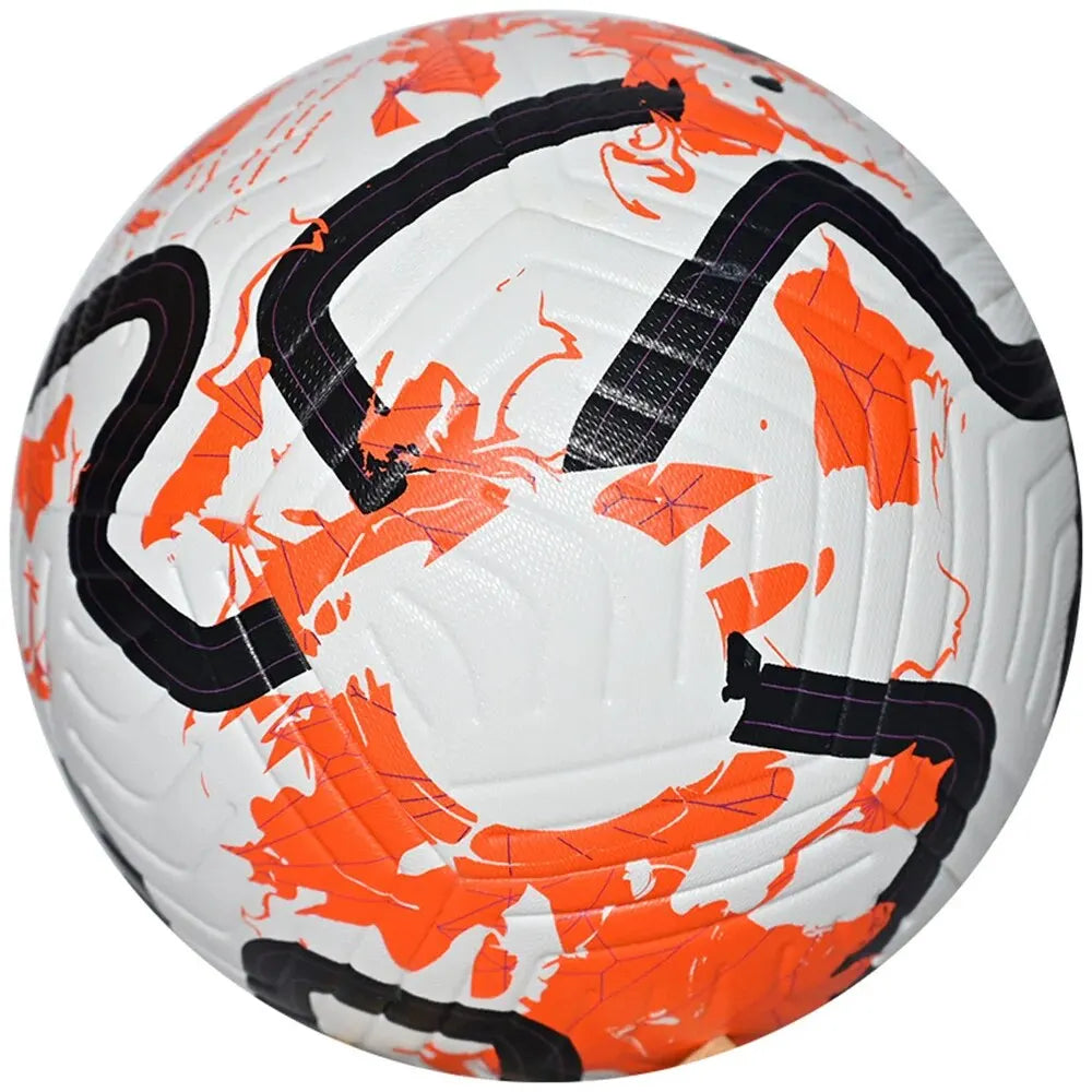 ⚽ Size 5 PU Soccer Ball – Durable Machine-Stitched Football for Training, Matches &amp; Recreational Play | Soft Touch, High Bounce, Pro Standard
