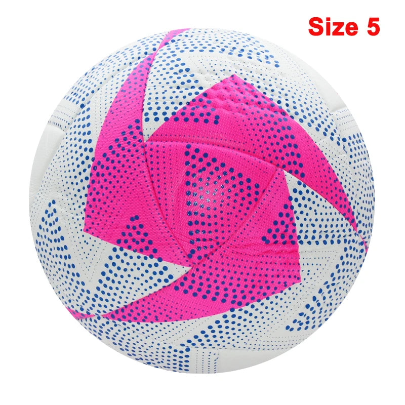 Soccer Balls Standard Size 5 High Quality PU Material Outdoor Sports League Football Training Match Seamless futbol