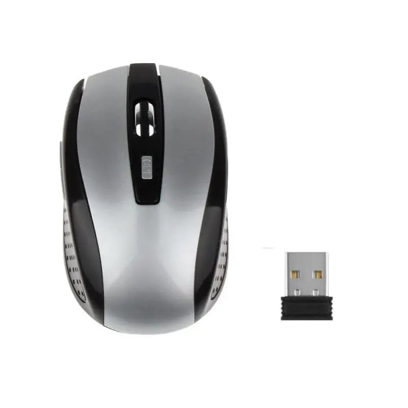 2.4GHz Wireless Mouse Adjustable DPI Mouse 6 Buttons Optical Gaming Mouse Gamer Wireless Mice with USB Receiver for PC