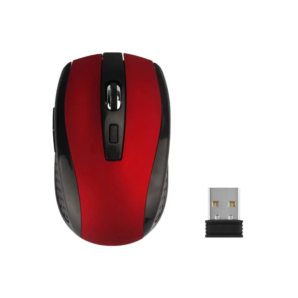 2.4GHz Wireless Mouse Adjustable DPI Mouse 6 Buttons Optical Gaming Mouse Gamer Wireless Mice with USB Receiver for PC