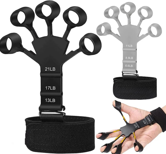 💪 Finger Strengthener with 6 Resistance Levels –  Grip Strength Trainer &amp; Hand Exerciser for Fingers, Wrists, and Forearms (Copy) (Copy)