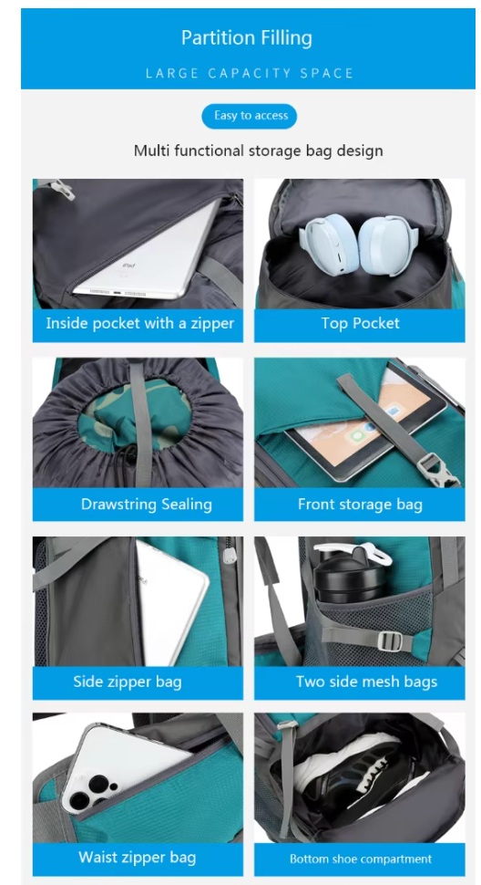 70L AdventurePro Hiking & Camping Backpack – Built to Roam Farther