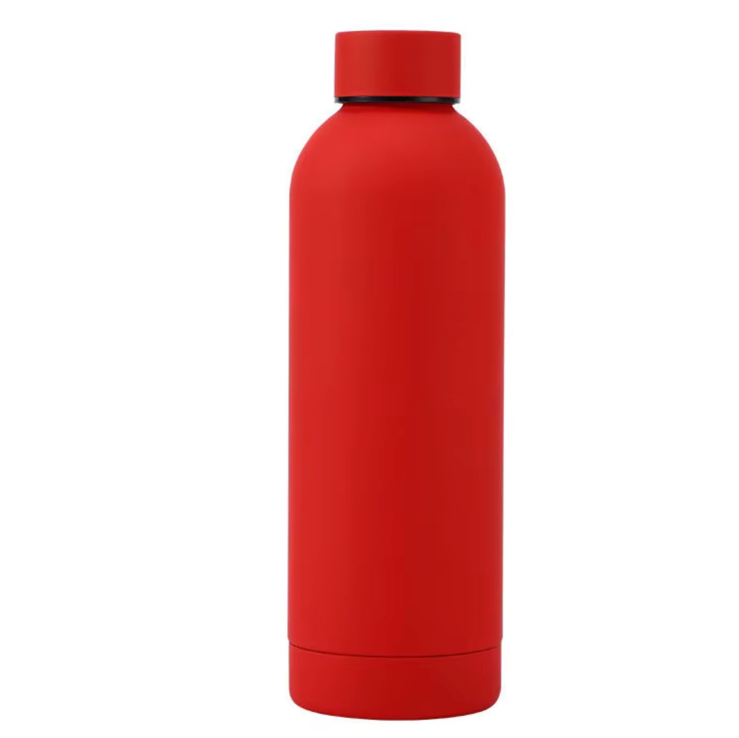 Aqualeeta  500ml Black Insulated Water Bottle