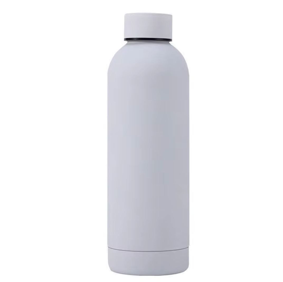 Aqualeeta  500ml Black Insulated Water Bottle