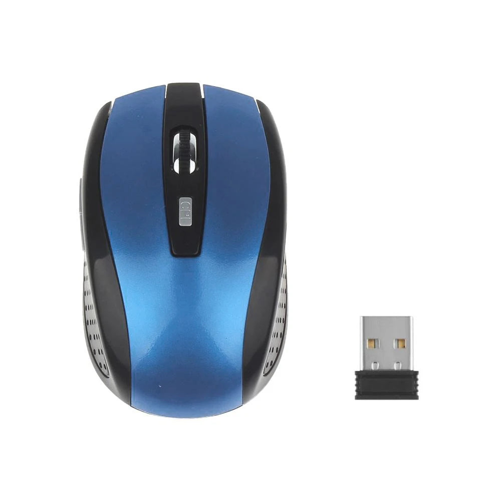 2.4GHz Wireless Mouse Adjustable DPI Mouse 6 Buttons Optical Gaming Mouse Gamer Wireless Mice with USB Receiver for PC