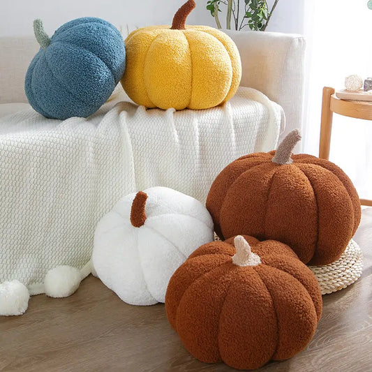 Stuffed Pumpkin Pillow Toy - Luminous Bear Shop