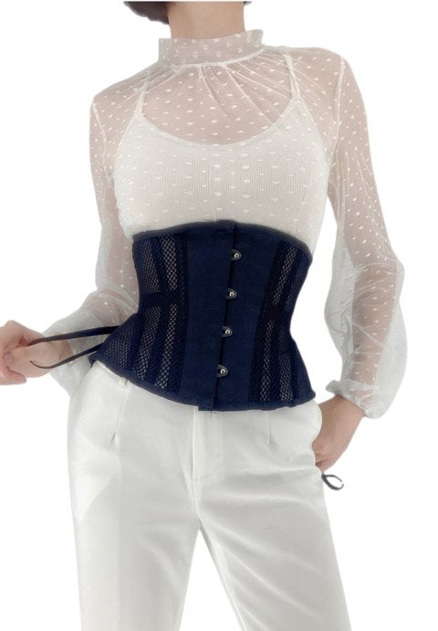 Women's Mesh Waist Cincher Underbust Corset