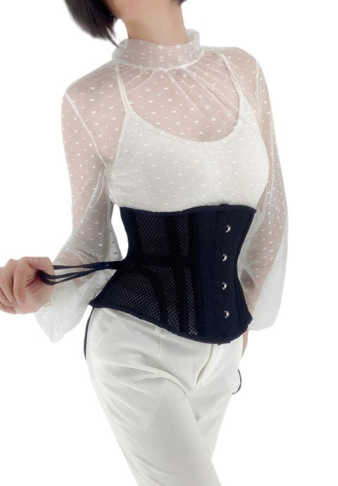 Women's Mesh Waist Cincher Underbust Corset