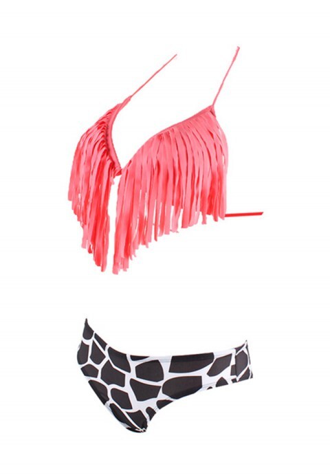 Sexy Bikini Fringe Swimsuit