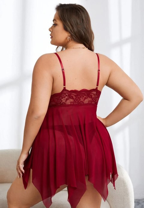 Plus Size Sweet Sensations Babydoll Set