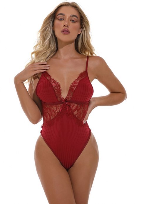 After Party Affair Lace Teddy