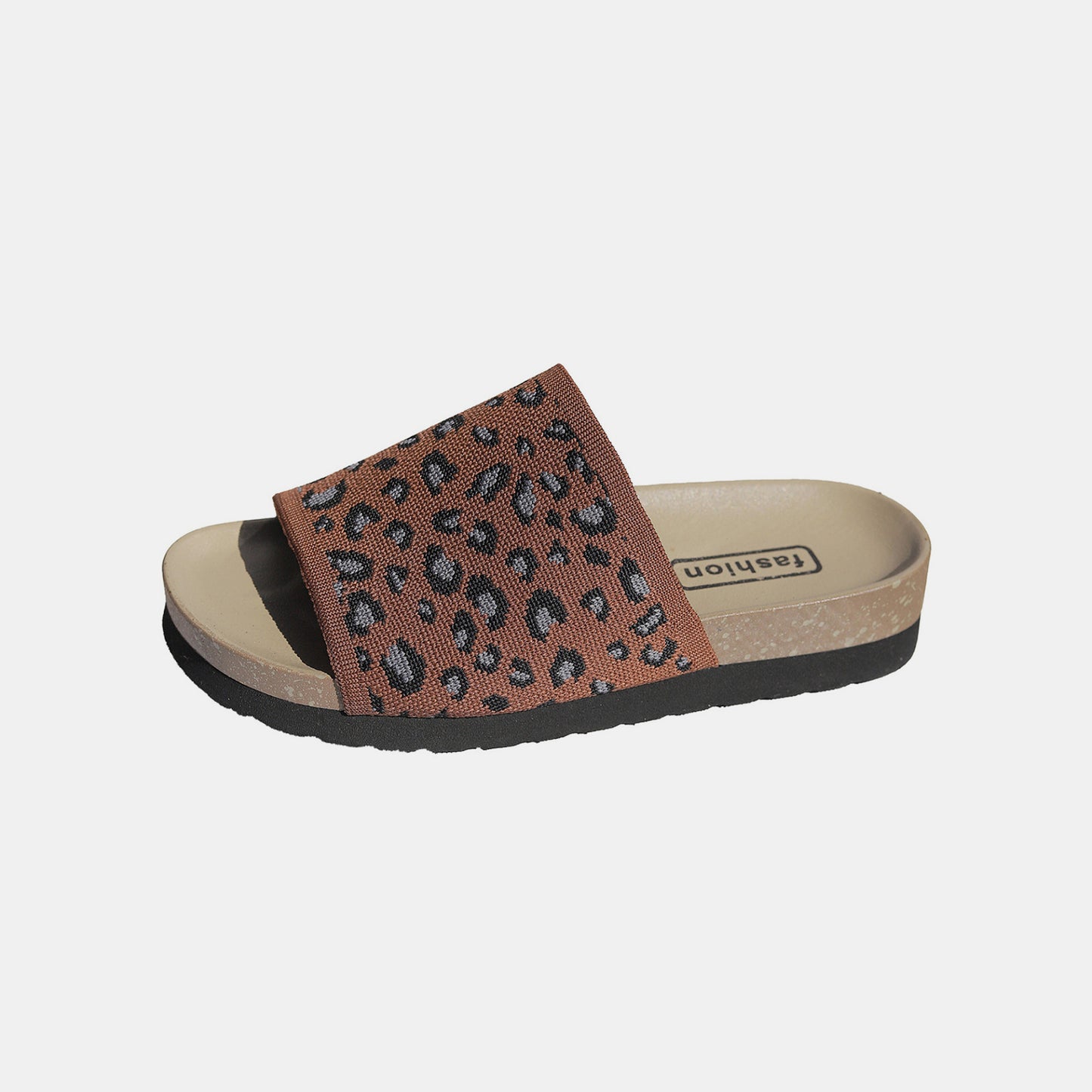 Leopard Open Toe Sandals - Luminous Bear Shop