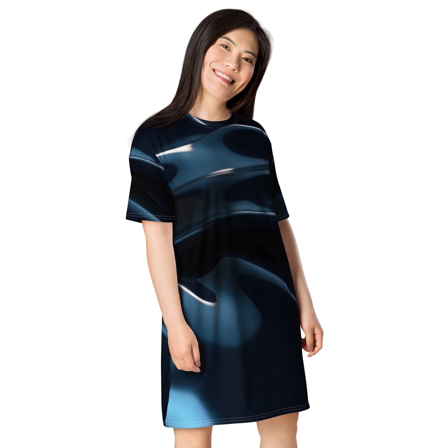 Epoque Elegance T-shirt dress #TR5t - Luminous Bear Shop