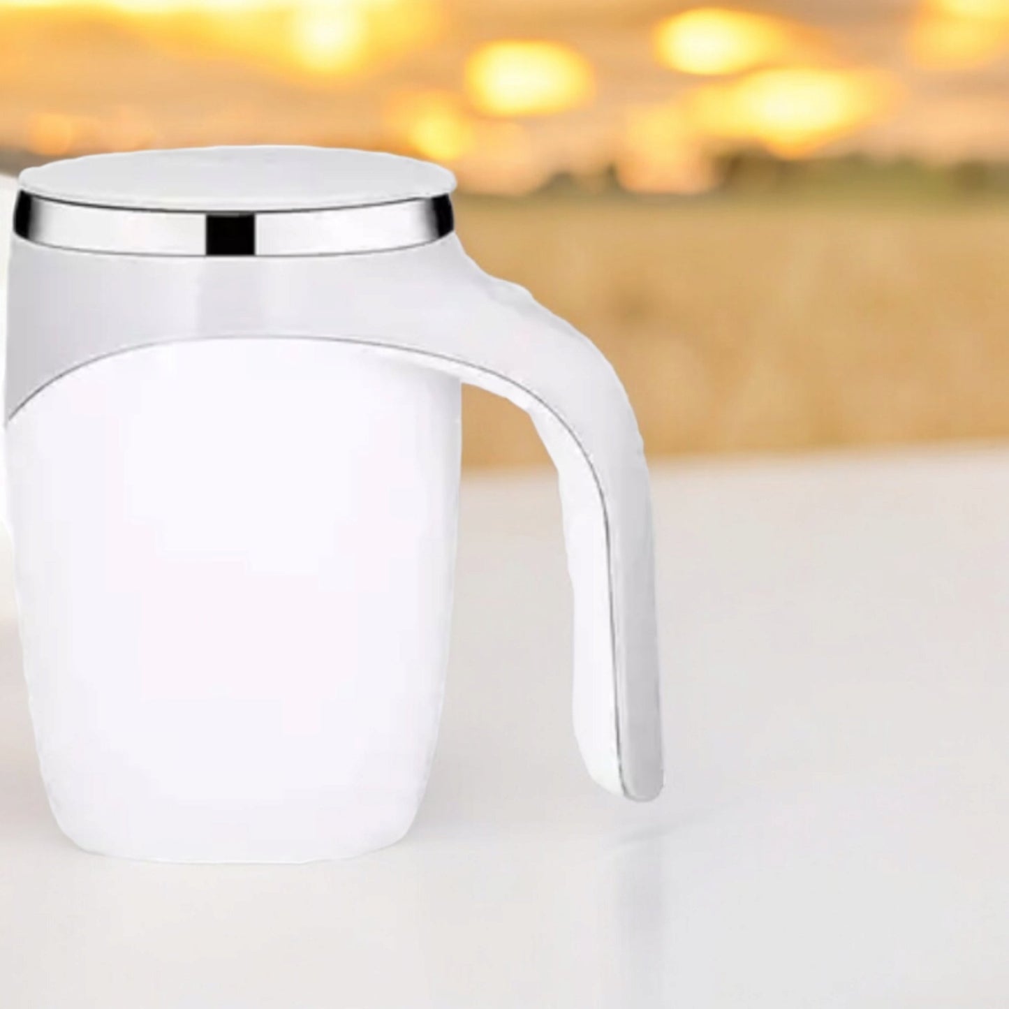 Automatic Magnetic Stirring Coffee Cup - Luminous Bear