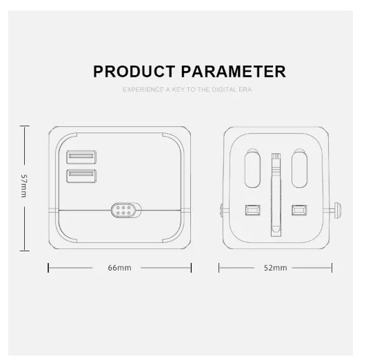 Universal Adapter Sockets Converter