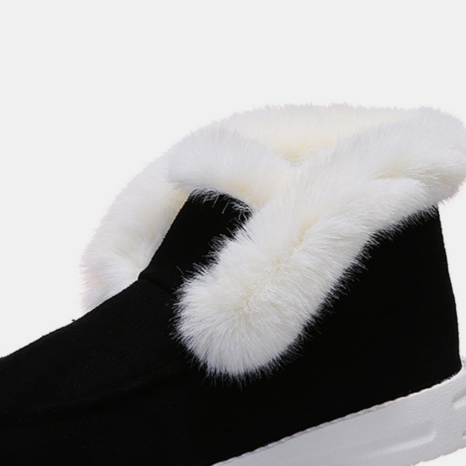 Furry Suede Snow Boots - Luminous Bear Shop