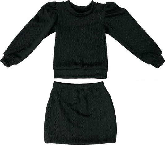 Cheryl Creations Jrs Sweater Knit 2 Piece Set - Luminous Bear