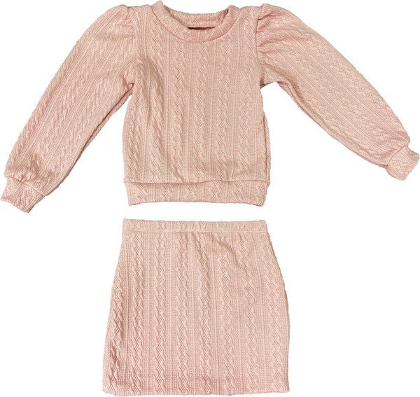 Cheryl Creations Jrs Sweater Knit 2 Piece Set - Luminous Bear