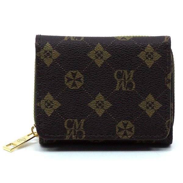 CM Monogram Tri-fold Wallet - Luminous Bear