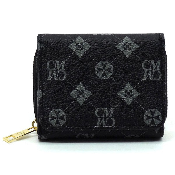 CM Monogram Tri-fold Wallet - Luminous Bear