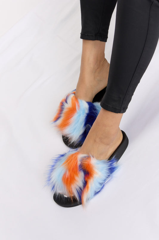Forever Link Plush Open-Toe Sandals - Luminous Bear Shop
