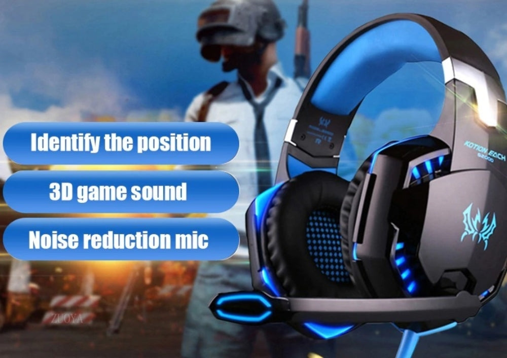 Ninja Dragon G9300 LED Gaming Headset with Microphone - Luminous Bear Shop