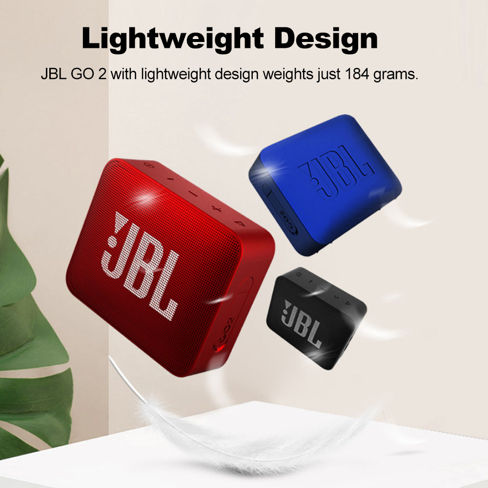 IPX7 Waterproof Wireless Portable JBL GO2 Bluetooth Speaker - Luminous Bear Shop