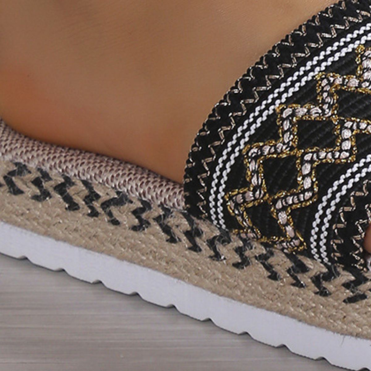Open Toe Platform Sandals - Luminous Bear Shop