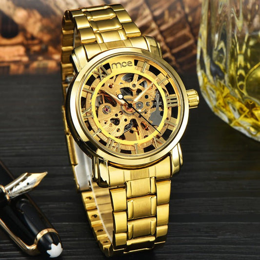 Foreign Trade Watches Mechanical Watches Men Burst Aliexpress Selling Men Mechanical Watches - Luminous Bear