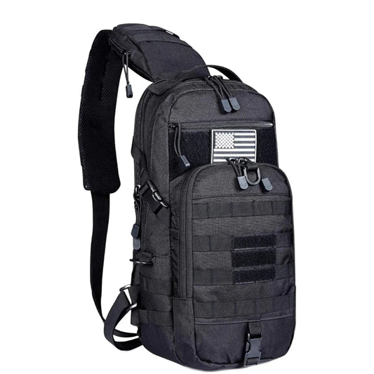 Hidden Compartment Tactical Sling Backpack – Durable & Ergonomic