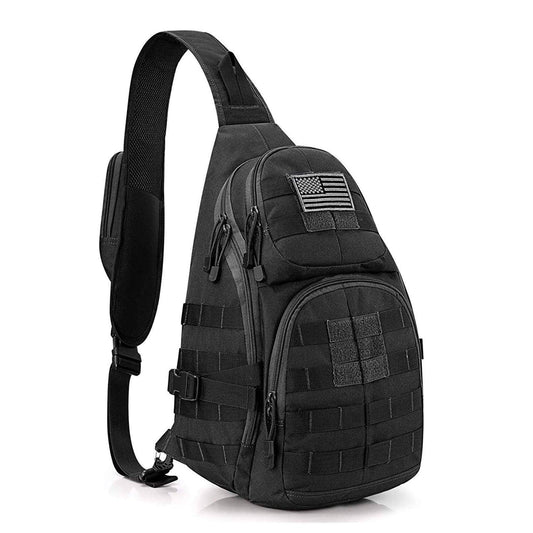 MOLLE Tactical Crossbody Sling Bag – Durable & Mission-Ready