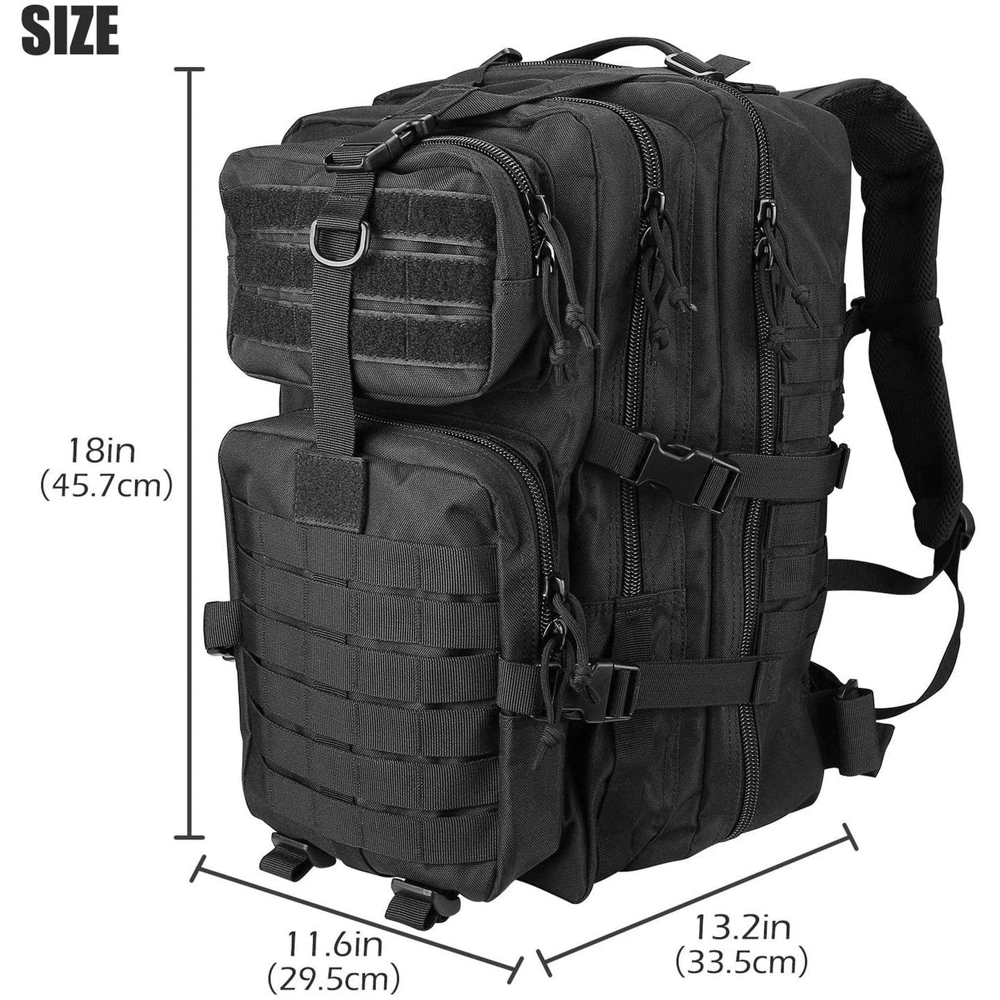 MOLLE System Tactical Backpack – Rugged 42L Utility Pack