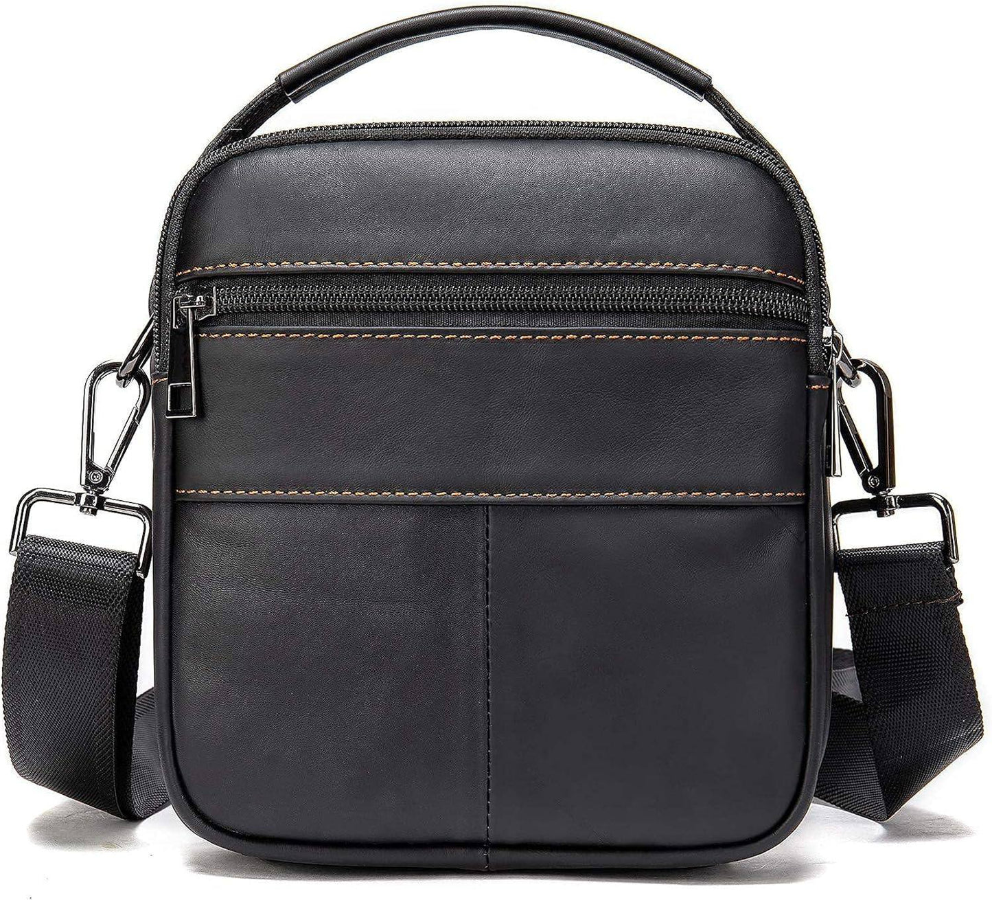 Leather Mini Crossbody Sling Bag – Compact & Refined