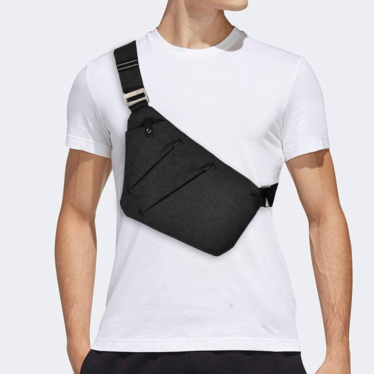 Anti-Theft Crossbody Sling Bag – Compact & Secure