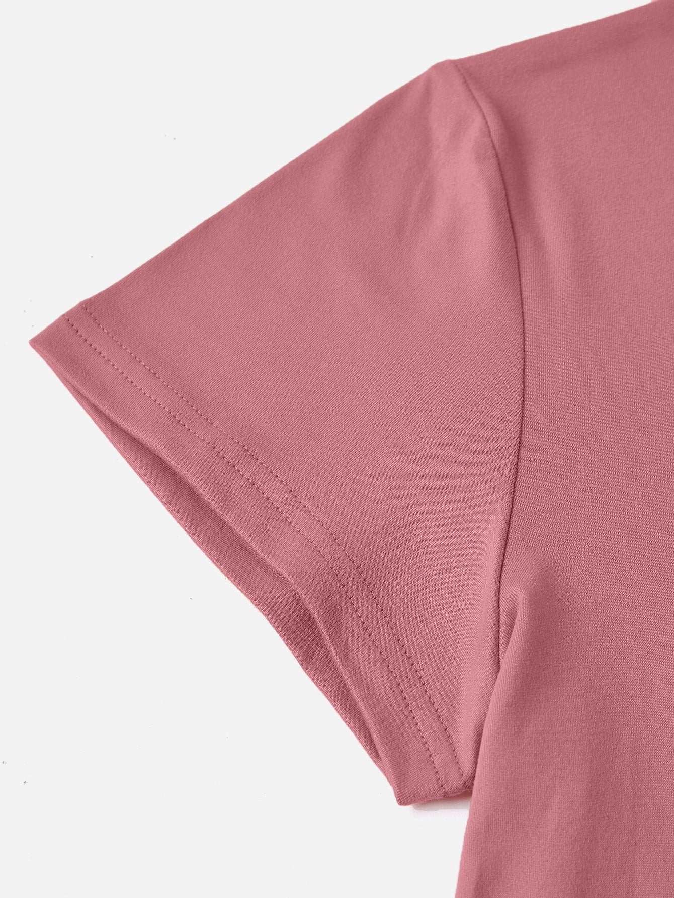 Graphic Round Neck Short Sleeve T-Shirt - Luminous Bear