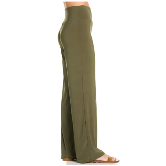 Extra Comfy Cute Pants -Olive - Luminous Bear Shop