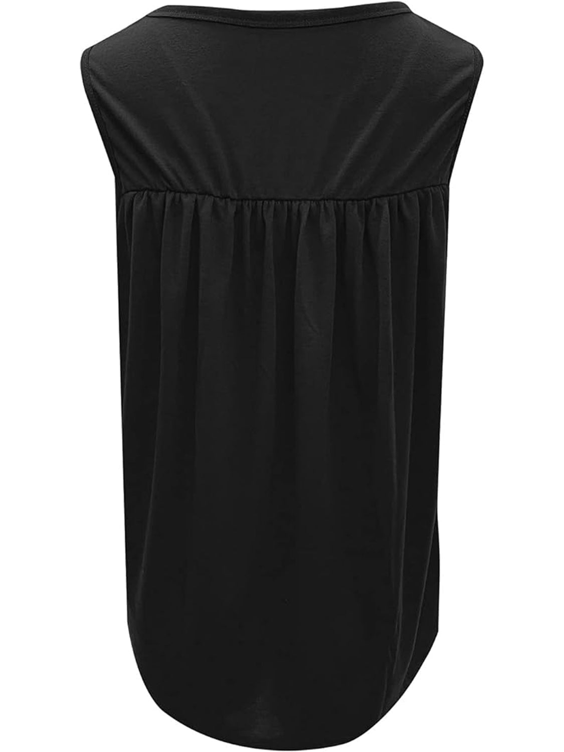 Lace Detail Round Neck Tank - Luminous Bear