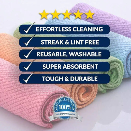 Streak Free Miracle Cleaning Cloth - Luminous Bear Shop