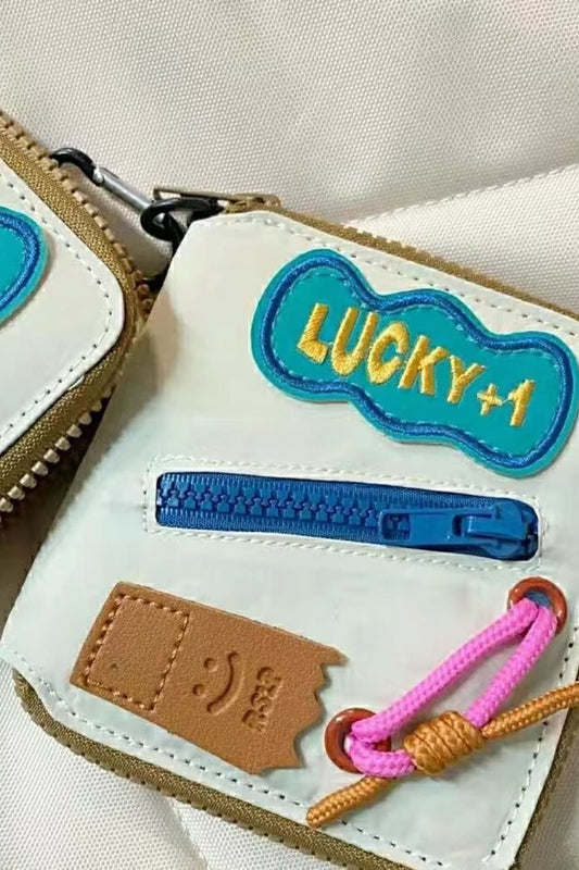 LUCKY PU Leather Wallet - Luminous Bear