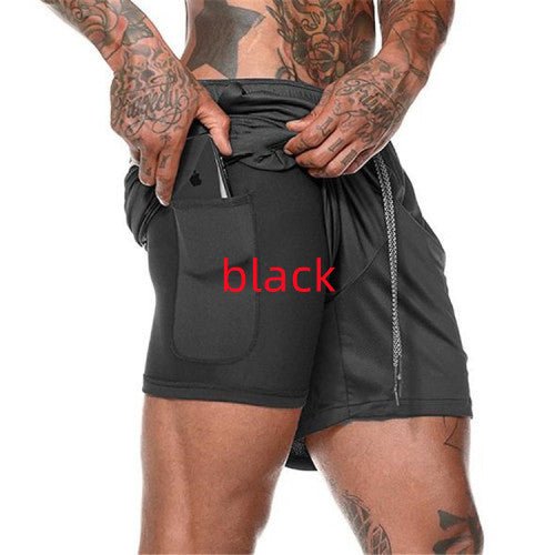 Pocket Compression Shorts - Luminous Bear