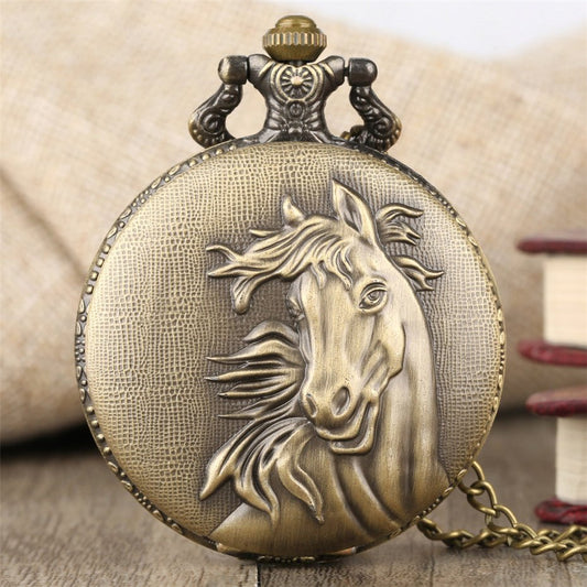 Quartz pocket watch - Luminous Bear